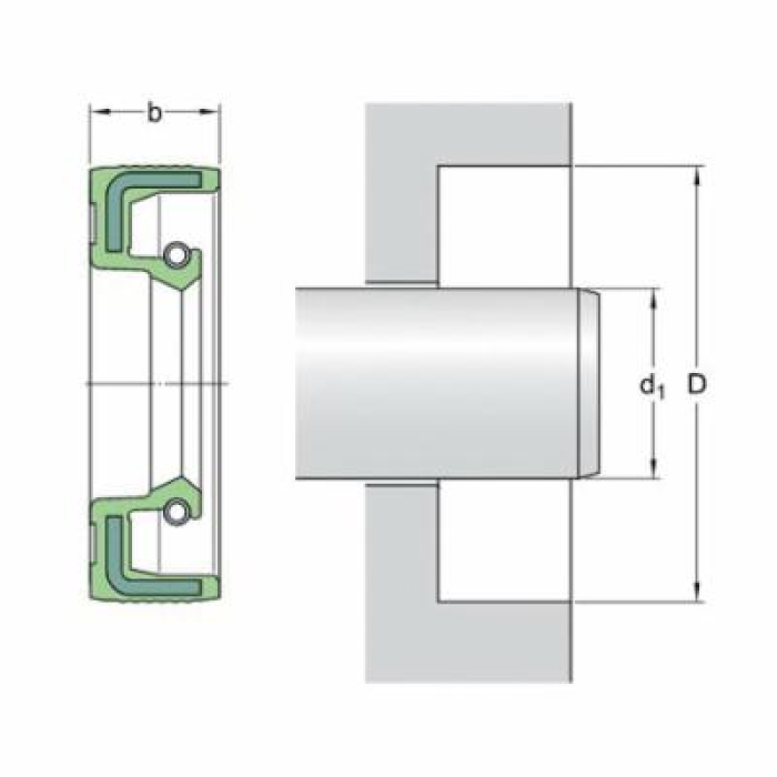 CR Seals® 100X140X12 HMS5 RG 100X140X12HMS5RG SKF